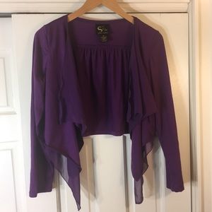 Serena Williams Signature Statement Purple Shrug